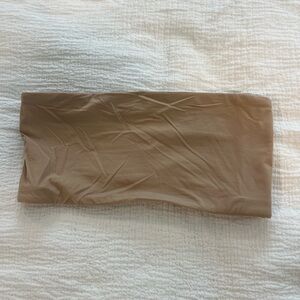 SKIMS Light Brown Tube Top